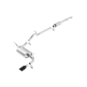 JKU Wrangler 4 door 2012-2018 Cat-Back Exhaust System Touring