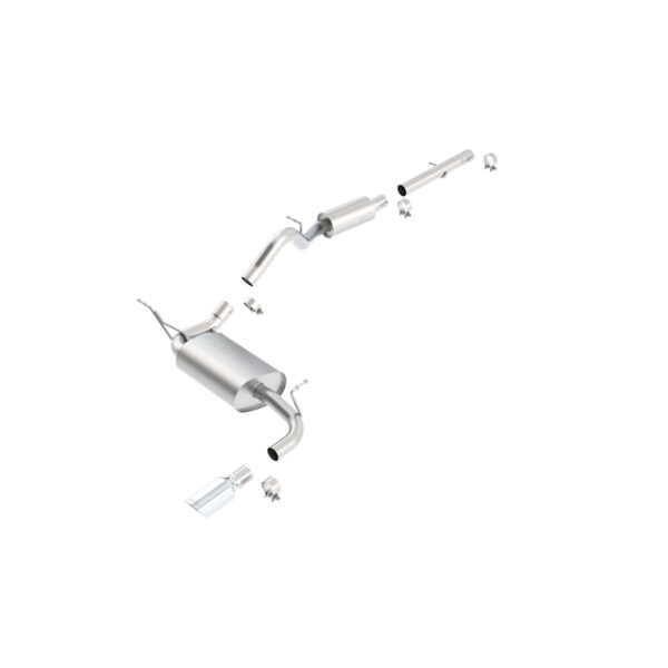 JK Wrangler 2 Door 2012-2018 Cat-Back Exhaust System Touring
