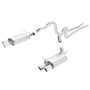 Mustang Shelby GT500 2013-2014 Cat-Back Exhaust System ATAK