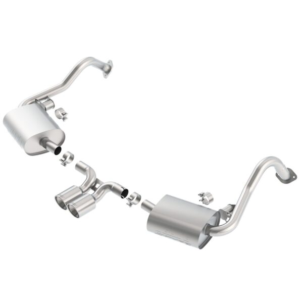 2013-2016 Porsche Cayman/ Cayman S/ Boxster/ Boxster S Cat-Back Exhaust System S-Type
