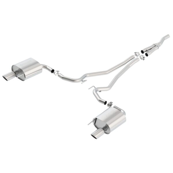 2015-2021 Ford Mustang 2.3L EcoBoost/ 3.7L V6 Cat-Back Exhaust System S-Type