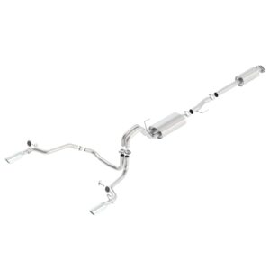 2015-2020 Ford F-150 2.7L/ 3.5L EcoBoost/ 5.0L V8/ 2018-2020 3.3L V6 Cat-Back Exhaust System Touring