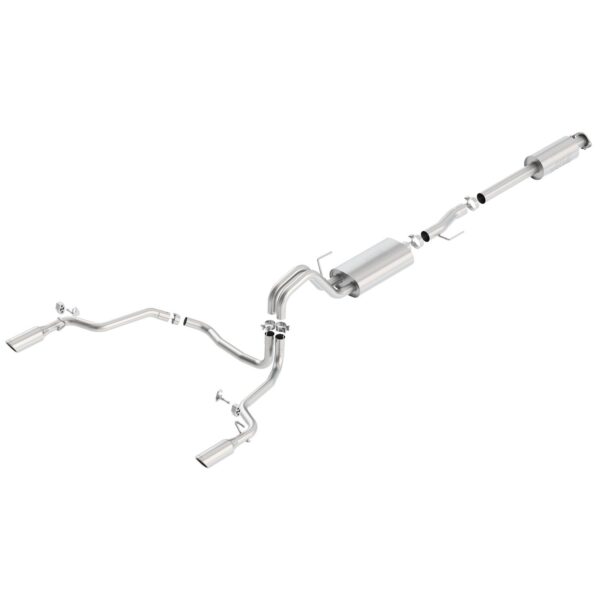 2015-2020 Ford F-150 2.7L/ 3.5L EcoBoost/ 5.0L V8/ 2018-2020 3.3L V6 Cat-Back Exhaust System S-Type