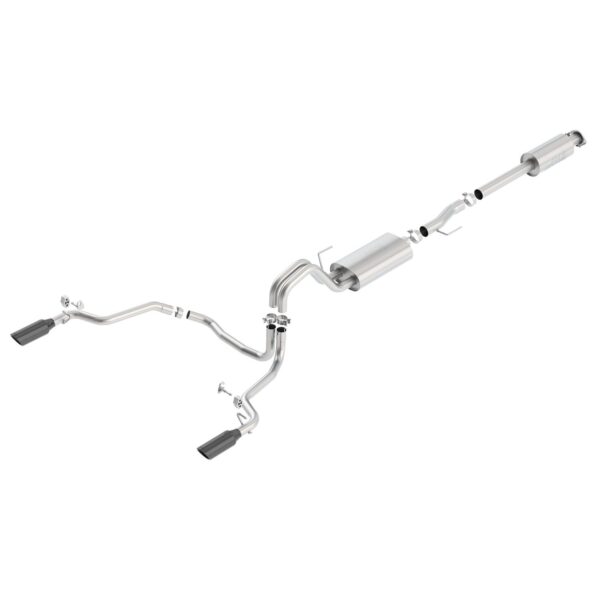 2015-2020 Ford F-150 2.7L/ 3.5L EcoBoost/ 5.0L V8/ 2018-2020 3.3L V6 Cat-Back Exhaust System S-Type