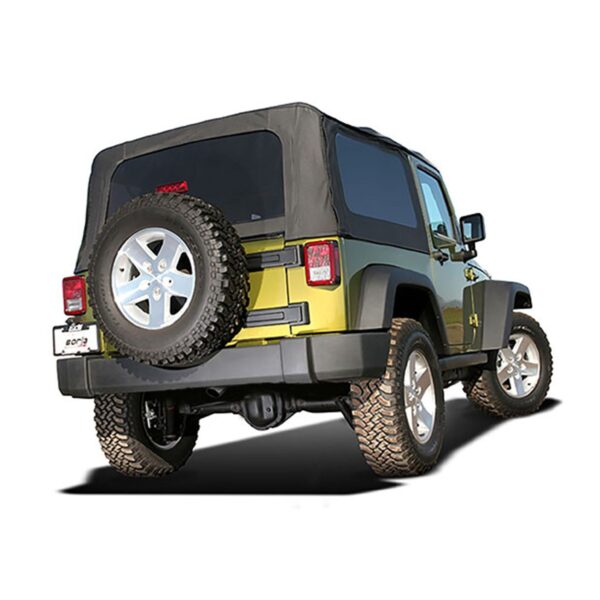 JK Wrangler 2 Door 2012-2018 Cat-Back Exhaust System S-Type Climber Design