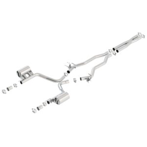 2023 Chrysler 300C/ 2015-2023 Dodge Charger SRT 392/ Scat Pack/ Daytona 392 Cat-Back Exhaust System ATAK