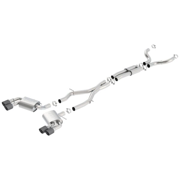 2016-2023 Chevrolet Camaro SS 3 in. With Dual Tips Cat-Back Exhaust System S-Type