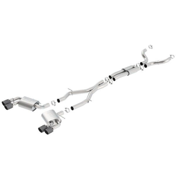 2016-2023 Chevrolet Camaro SS 3 in. With Dual Tips Cat-Back Exhaust System S-Type