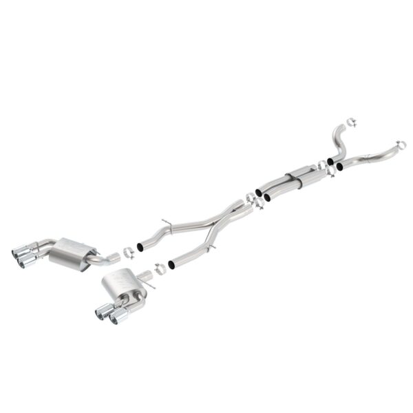 2016-2023 Chevrolet Camaro SS 3 in. With Dual Tips Cat-Back Exhaust System ATAK