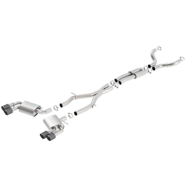 2016-2023 Chevrolet Camaro SS 3 in. With Dual Tips Cat-Back Exhaust System ATAK