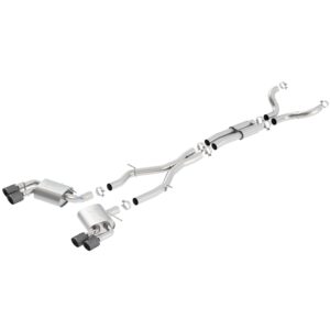 2016-2023 Chevrolet Camaro SS 3 in. With Dual Tips Cat-Back Exhaust System ATAK