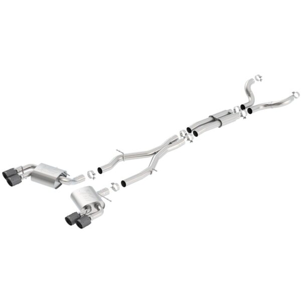 2016-2023 Chevrolet Camaro SS 3 in. With Dual Tips Cat-Back Exhaust System ATAK