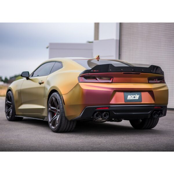 2016-2023 Chevrolet Camaro SS 3 in. With Dual Tips Cat-Back Exhaust System ATAK