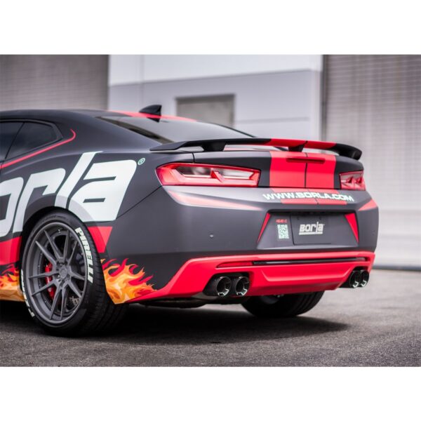 2016-2023 Chevrolet Camaro SS 3 in. With Dual Tips Cat-Back Exhaust System ATAK