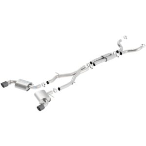 2016-2023 Chevrolet Camaro SS 3 in. With Single Tips Cat-Back Exhaust System S-Type