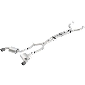 2016-2023 Chevrolet Camaro SS 3 in. With Single Tips Cat-Back Exhaust System S-Type