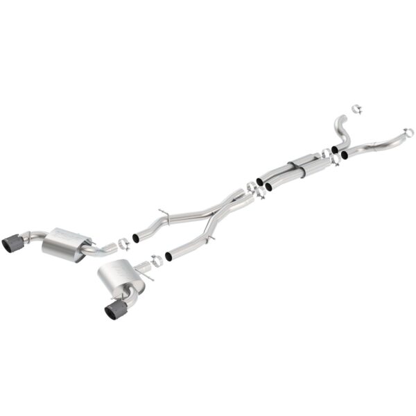 2016-2023 Chevrolet Camaro SS 3 in. With Single Tips Cat-Back Exhaust System S-Type