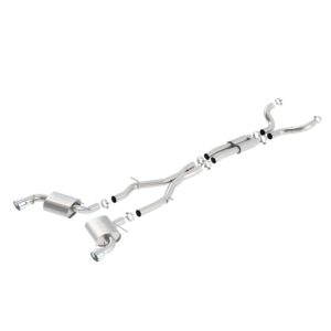 2016-2023 Chevrolet Camaro SS 3 in. With Single Tips Cat-Back Exhaust System ATAK
