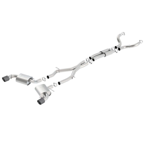 2016-2023 Chevrolet Camaro SS 3 in. With Single Tips Cat-Back Exhaust System ATAK