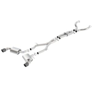 2016-2023 Chevrolet Camaro SS 3 in. With Single Tips Cat-Back Exhaust System ATAK
