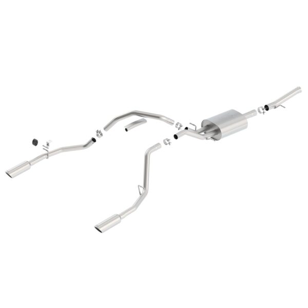 2014-2018 Chevrolet Silverado 1500/ GMC Sierra 1500 Cat-Back Exhaust System ATAK