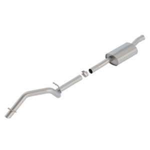 JLU Wrangler 4 door 2018-2020 Cat-Back Exhaust System S-Type inClimberin design