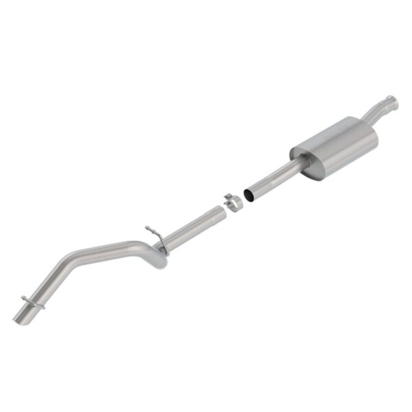 JLU Wrangler 4 door 2018-2020 Cat-Back Exhaust System S-Type inClimberin design