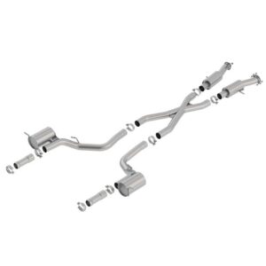 2018-2021 Jeep Grand Cherokee WK2 Trackhawk Cat-Back Exhaust System S-Type