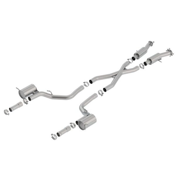 2018-2021 Jeep Grand Cherokee WK2 Trackhawk Cat-Back Exhaust System S-Type