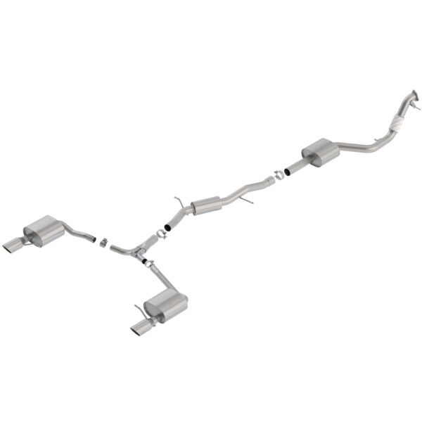 2017-2019 Audi A4 Quattro Avant/ Allroad Cat-Back Exhaust System ATAK