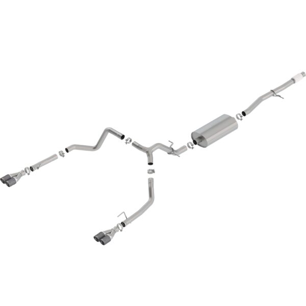 Silverado/ Sierra 1500 2019-2024 Cat-Back Exhaust System Touring