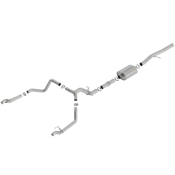 2019-2023 Chevrolet Silverado 1500/ GMC Sierra 1500 6.2L Cat-Back Exhaust System ATAK