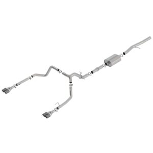 2019-2023 Chevrolet Silverado 1500/ GMC Sierra 1500 6.2L Cat-Back Exhaust System ATAK