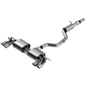 2018-2019 Volkswagen Golf R With Resonator Cat-Back Exhaust System S-Type