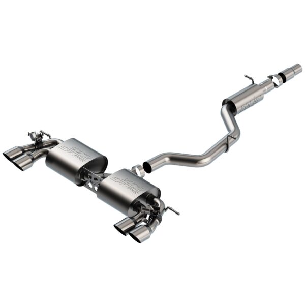 2018-2019 Volkswagen Golf R With Resonator Cat-Back Exhaust System S-Type
