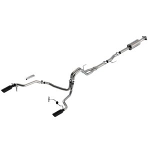 2021-2024 Ford F-150 2.7L/3.5L V6 Cat-Back Exhaust System S-Type