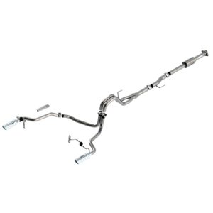 2021-2024 Ford F-150 2.7L/3.5L V6 Cat-Back Exhaust System ATAK