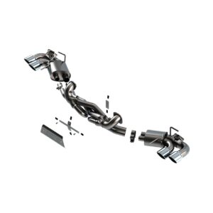2020-2023 Chevrolet Corvette (C8) Cat-Back Exhaust System ATAK