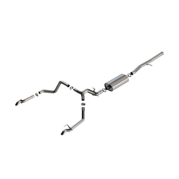 2022-2023 Chevrolet Silverado 1500 ZR2/ GMC Sierra 1500 AT4X Cat-Back Exhaust System S-Type