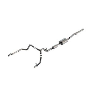 2022-2023 Chevrolet Silverado 1500 ZR2/ GMC Sierra 1500 AT4X Cat-Back Exhaust System S-Type