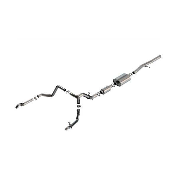 2022-2023 Chevrolet Silverado 1500 ZR2/ GMC Sierra 1500 AT4X Cat-Back Exhaust System S-Type