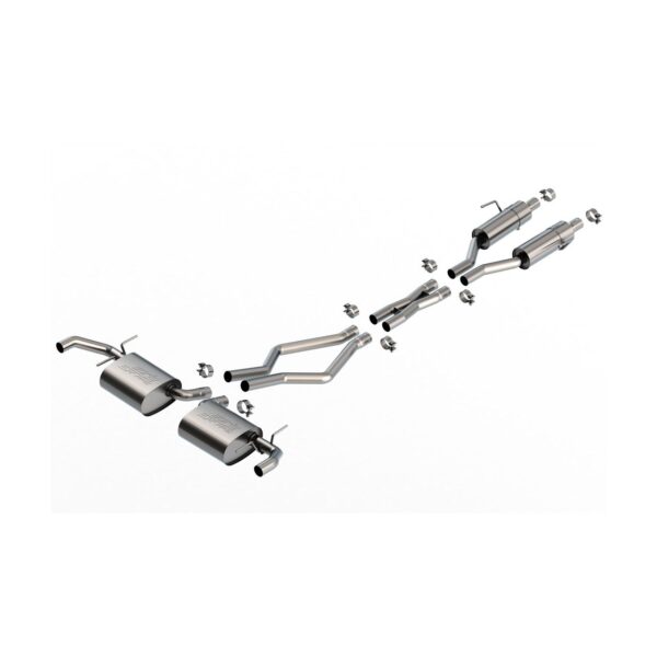 2022-2024 Grand Cherokee Cat-Back Exhaust System S-Type