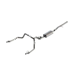 2025-2025 Chevrolet Silverado 1500/ GMC Sierra 1500 Cat-Back Exhaust System Touring Part # 140990