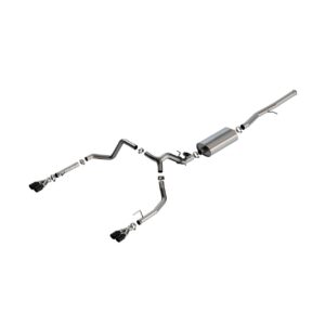 2025-2025 Chevrolet Silverado 1500/ GMC Sierra 1500 Cat-Back Exhaust System Touring Part # 140991BC