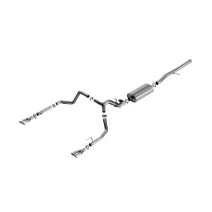 2025-2025 Chevrolet Silverado 1500/ GMC Sierra 1500 Cat-Back Exhaust System Touring Part # 140992