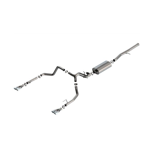 2025-2025 Chevrolet Silverado 1500/ GMC Sierra 1500 Cat-Back Exhaust System Touring Part # 140992
