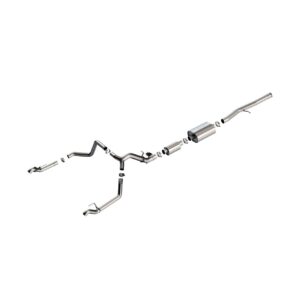 2025-2025 Chevrolet Silverado 1500/ GMC Sierra 1500 Cat-Back Exhaust System S-Type Part # 140993