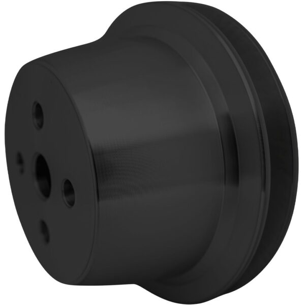 Small Block Ford Water Pump Pulley - 1V - Early - High Flow - Black