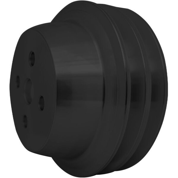 Small Block Ford High Flow Water Pump Pulley - 2V - Early - Black