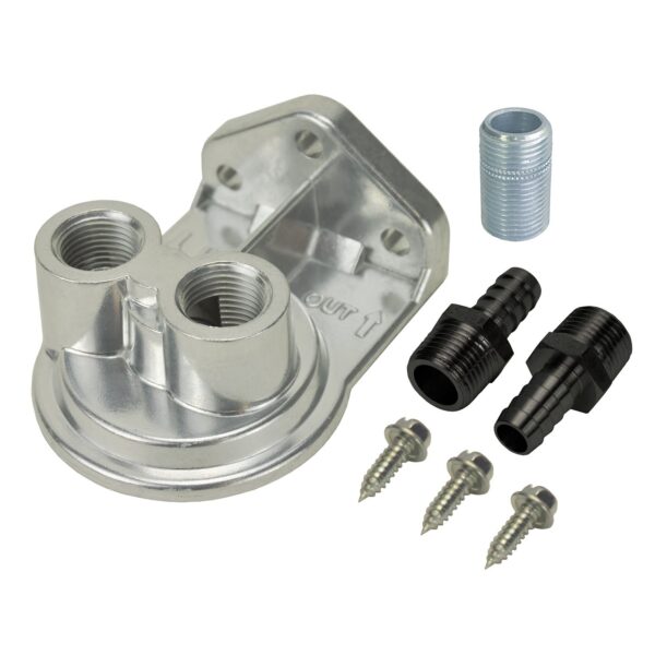 Single Ports Up 1/2" NPT Filter Mount Kit